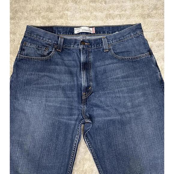 Levi's 569 Loose Straight Fit normcore medium wash denim jeans Size 36x32 - Picture 2 of 7